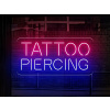 Fotověci Neonový Nápis Neon LED Tetovací Studio Piercing Tattoo (Vyrábíme i na Míru)