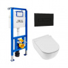 Závesný WC set do ľahkých stien / predstenová Jika Deep KMPLTIGOJ