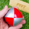 Juggle Dream Tréningová žonglovacia loptička 65mm Farba: Červeno-strieborná