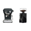Ascaso Dream ONE, Anthracite + Eureka Mignon Silenzio 55, BL black