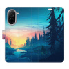Flip pouzdro iSaprio - Xiaomi Redmi A5 - Magical Landscape s kapsičkami na karty (Flipové knížkové pouzdro, obal, kryt iSaprio s přihrádkami na karty a motivem)