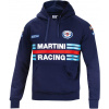 Sparco mikina s kapucňou Martini Racing, farba tmavomodrá, veľkosť XXL