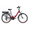 Mestský elektrobicykel LOVELEC Polaris Red/Grey