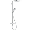 Hansgrohe Raindance Select S Sprchový set s termostatom, 24 cm, 2 prúdy, biela/chróm 27129400-HG