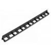 Neviditeľný obrubník PVC 4 ks + tŕne 12 ks, Vyberte typ 4 ks, 80x1000x80 mm