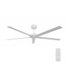 Lucci air Lucci air 21616049 - Stropný ventilátor MONZA IP55 biela + diaľkové ovládanie FAN00285 + záruka 3 roky zadarmo + záruka 3 roky zadarmo
