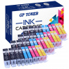40x atrament pre CANON PIXMA MG5450 MG5550 MG6450 MX925 IP7250 IP8750 Sada