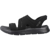 Skechers Sandále SLIP-INS GO WALK FLEX Čierna