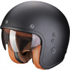 Prilba Scorpion Belfast EVO Luxe Matt Black Veľkosť: M (57-58 cm)