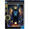 Ravensburger 13970 Svítící puzzle Měsíční vlk 500 dílků