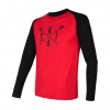 SENSOR MERINO ACTIVE PT SKI pánské triko dl.rukáv červená/černá 21200010-04