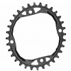 absoluteBLACK Oval 104BCD pre SH 12spd čierny 34T