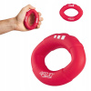 Posilňovač zápästia a prstov 4FIZJO Silikónový posilňovač ruky Hand Grip Red (Červený)