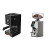 Gaggia Classic UP, black + Eureka Mignon Specialita Smart, CR chrome