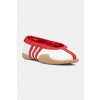 Kožené balerínky adidas Originals Taekwondo Mei Ballet W červená farba, JQ0960
