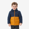 QUECHUA Detská prešívaná turistická bunda NH500 2-6 r. modro-hnedá 113-122 cm