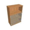 OFFICE PRO s.r.o. HOBIS skriňa policová dverová - S 3 80 09, jelša