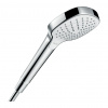 Hansgrohe Croma Select E Vario, ručná sprcha 3jet, biela/chrómová, HAN-26812400