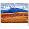 Kalendář 2026 nástěnný: Krajiny 48 x 33 cm