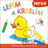 Lepím a kreslím - Červený sešit / Červený zošit - INFOA