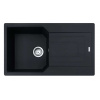 Franke Urban Fragranitový drez UBG 611-86, 86x50 cm, matná čierna 114.0700.111