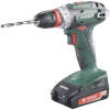 Metabo BS 18 Quick aku vŕtací skrutkovač, 18 V, 2 Ah Li-Ion akumulátor vr. 2x aku, + púzdro, 602217500; 602217500