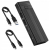 Kryt disku M.2 NVME SSD 2v1 funkcia HUB USB3.2