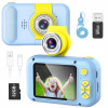 DIGITÁLNY FOTOAPARÁT HD 4K 16X ZOOM S 180 FLIPOVOU OBRAZOVKOU + 32 GB KARTOU + 2 AKUMULÁTORMI