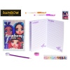 Rainbow High sada písacích potrieb so zápisníkom v puzdre