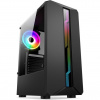 1stCOOL MiddleTower SHARK 1, ATX, USB3.0, RGB fan ML-SHARK1-AU-USB3