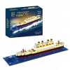 Titanic KOCKY PRE DETI DIKOM NA DARČEK 607 DIELIKOV NÁMORNÁ LOĎ CE