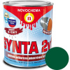 Farba syntetická Synta 2v1 5765 zelená matná 0,75 kg