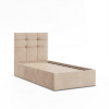 Signal Čalúnená posteľ SORIA 90x200 cm s roštom Béžová