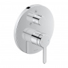 Duravit C.1 - Sprchová batéria pod omietku s prepínacím ventilom na 2 spotrebiče, chróm C14210012010