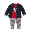 DIRKJE Set 3dielny C-SO SPORTY GIRL BOSS 56 Red-Navy 31C-34352-56