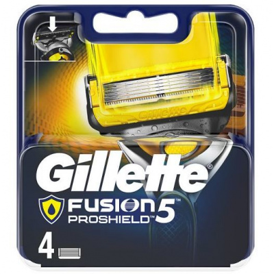 Gillette Fusion5 Proshield náhradné hlavice 4ks