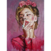 Na prianie - Akad. mal. Igor Navrotskyi, originálny, ručne maľovaný obraz M (do veľkosti 65x65cm) Viac farieb