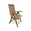 Texim Nábytek Dřevěná skládací a polohovací židle Edy