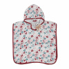 XKKO BMB Flowers&Birds Girls, Bambusové pončo, veľ. 2, 2-3roky BMBPN1302