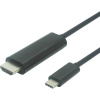 PremiumCord USB 3.1 na HDMI kábel rozlíšenie obrazu 4K*2K@60Hz 1,8m