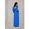 Dlhé dámske šaty SUK0420 kráľovská modrá - Roco Fashion 38