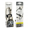 NITE IZE NITE IZE upínacia karabína CamJam™ HookLock™ Strap Hook (2 kusy) - Strieborná