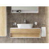 Ravak Step SD 1000 Skrinka pod umývadlo 100x54x30,5cm biela/dub + vešiak X000001417