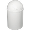 Aqualine Odpadkový kôš výklopný, 5 l, plast, biela