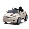 Chipolino FIAT 500 white detské elektrické autíčko