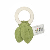 Tikiri Safari – hryzátko z prírodnej gumy a bio bavlny,Olive Green