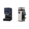 Gaggia New Classic EVO, blue + Rancilio STILE, white