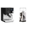 Rancilio Silvia BC PID, black + Eureka Mignon Turbo, CR chrome