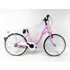 Mestsky bicykel - Tander Aventis oceľ 3s 24 ružový biely lesk D 14 (Tander Aventis oceľ 3s 24 ružový biely lesk D 14)