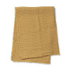 Elodie Detailsdeka Soft Cotton Blanket gold